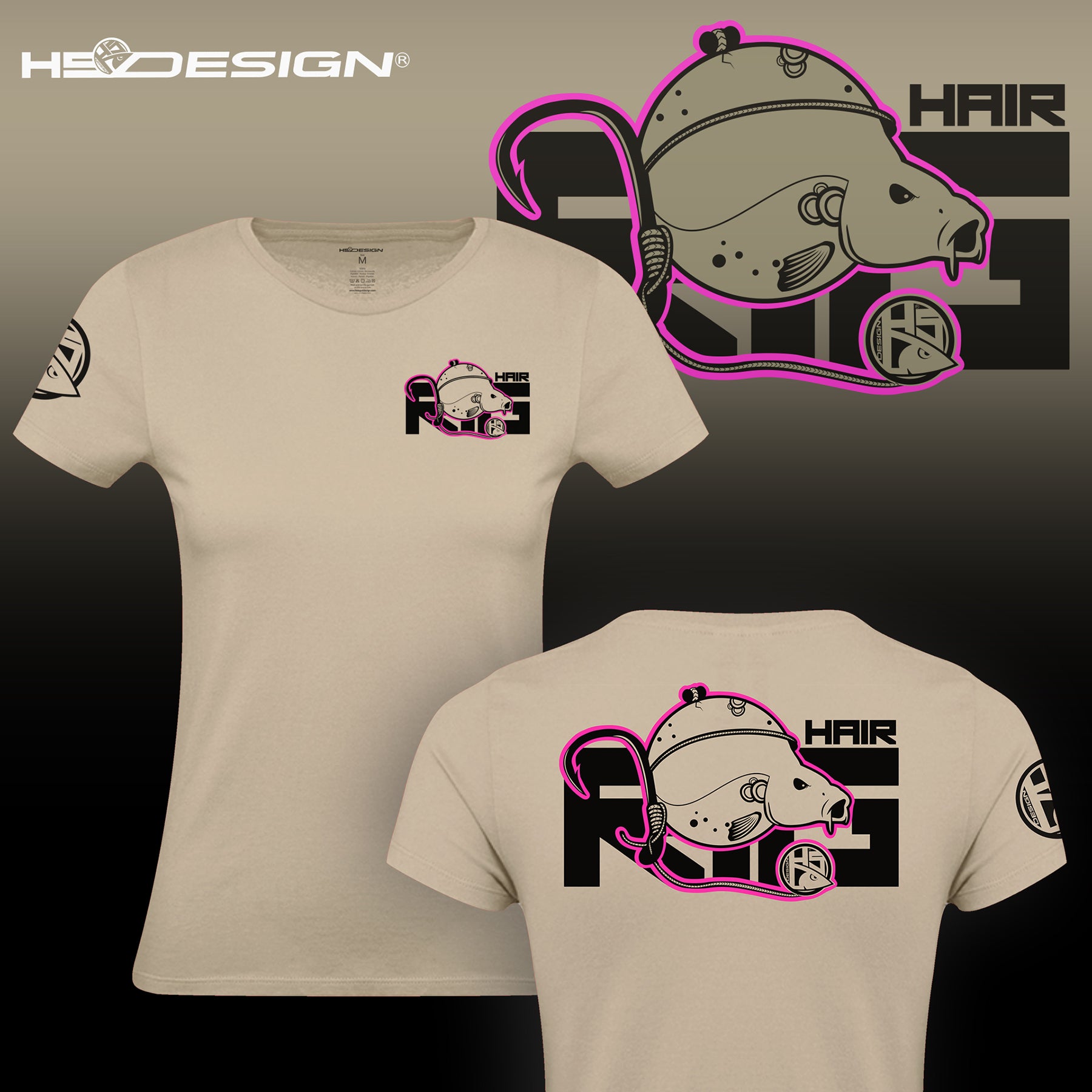 T-shirt woman Hair Rig