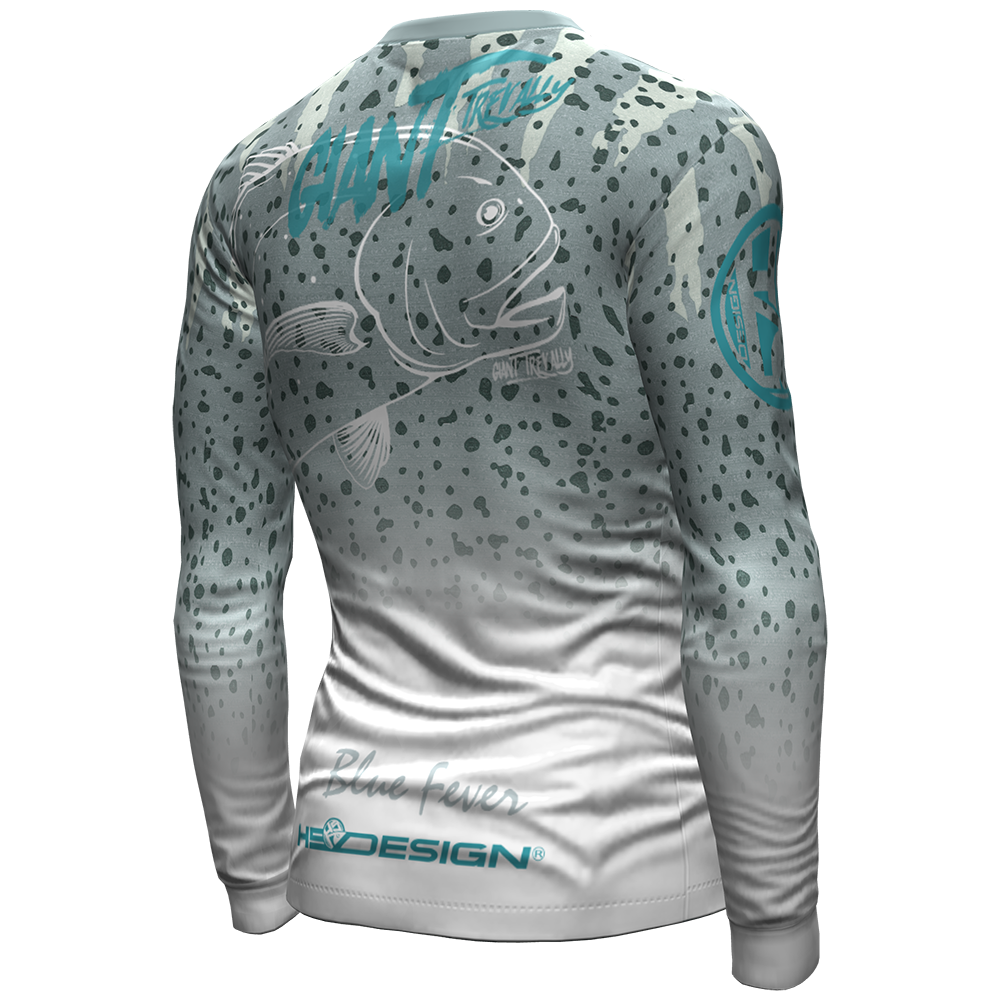 Long sleeve performance t-shirt Giant Trevally