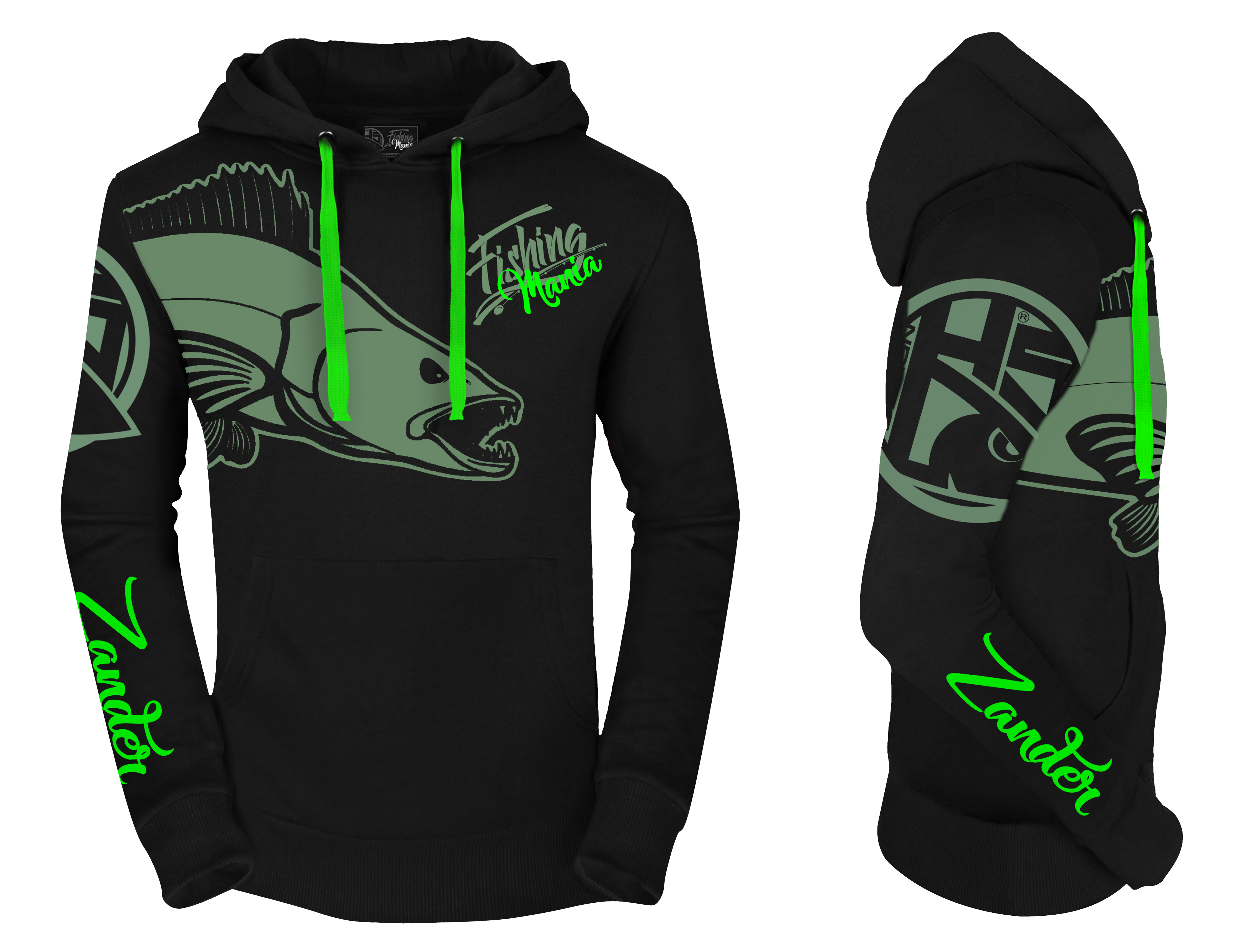 Hoodie Fishing Mania Zander