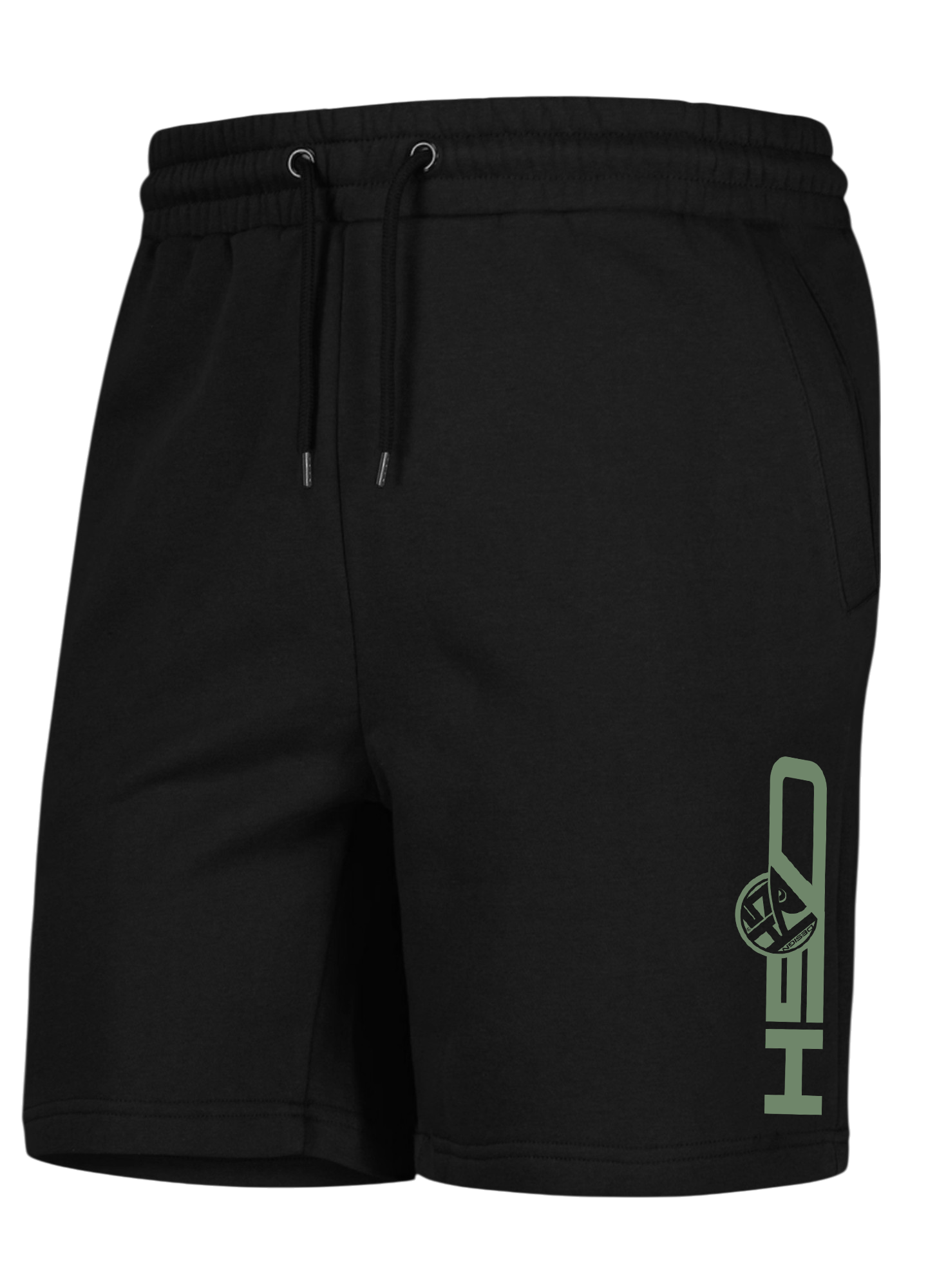 Short black HSD with logo green
