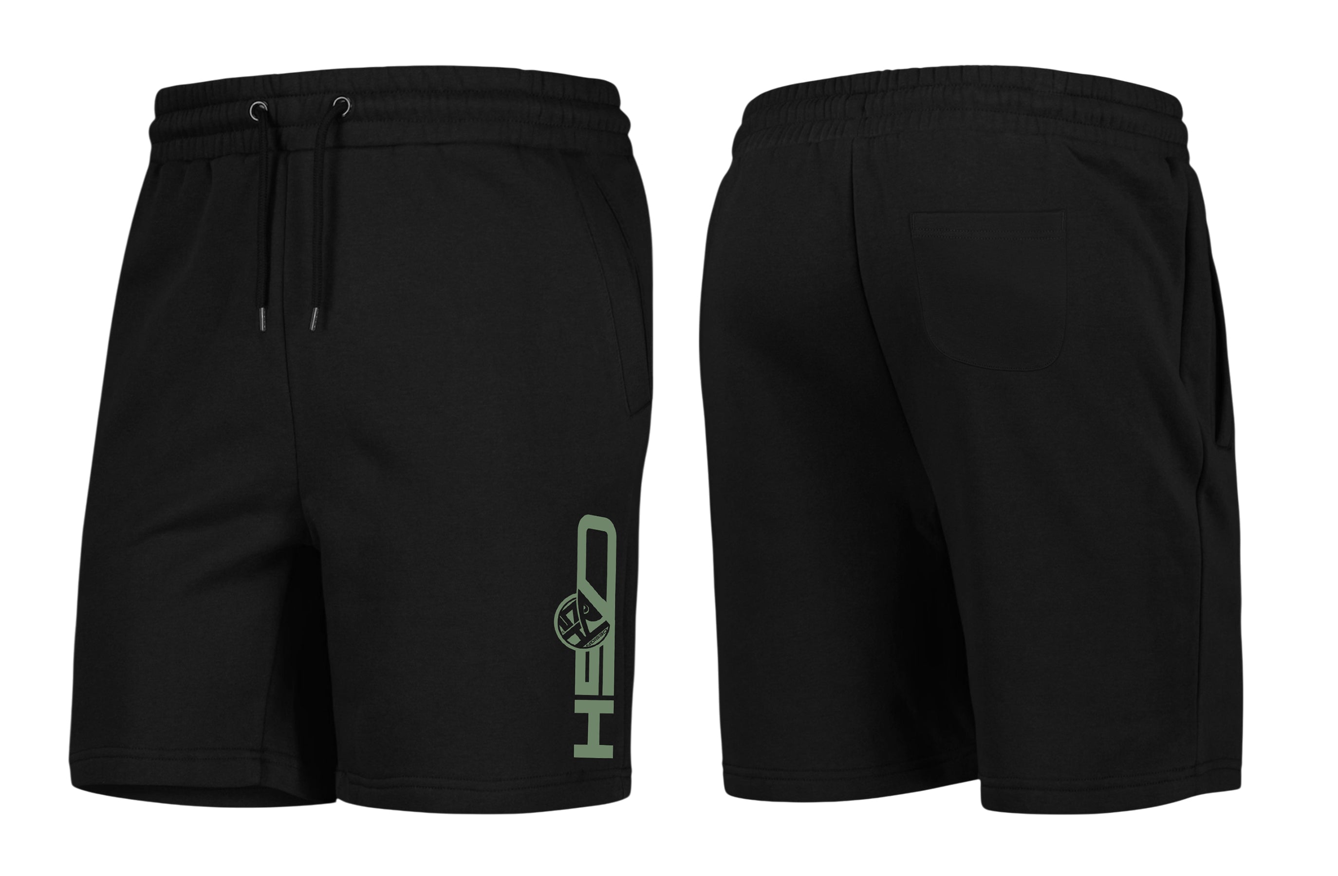 Short black HSD with logo green
