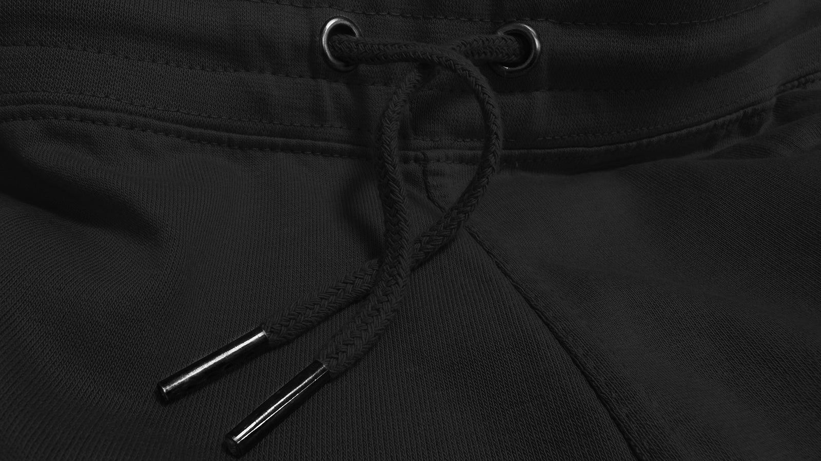 Short black HSD with logo brown