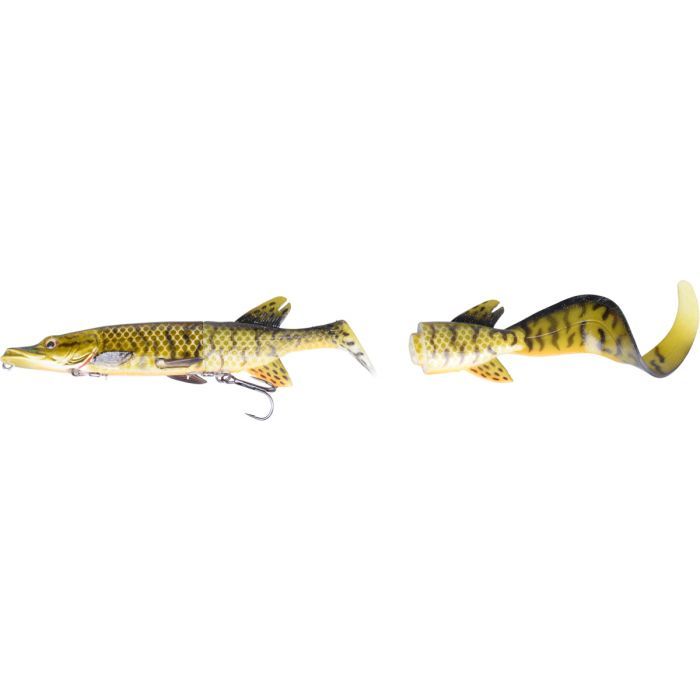Savage Gear 3D Hybrid Pike - Predator Fishing Lures - Muddy Pike