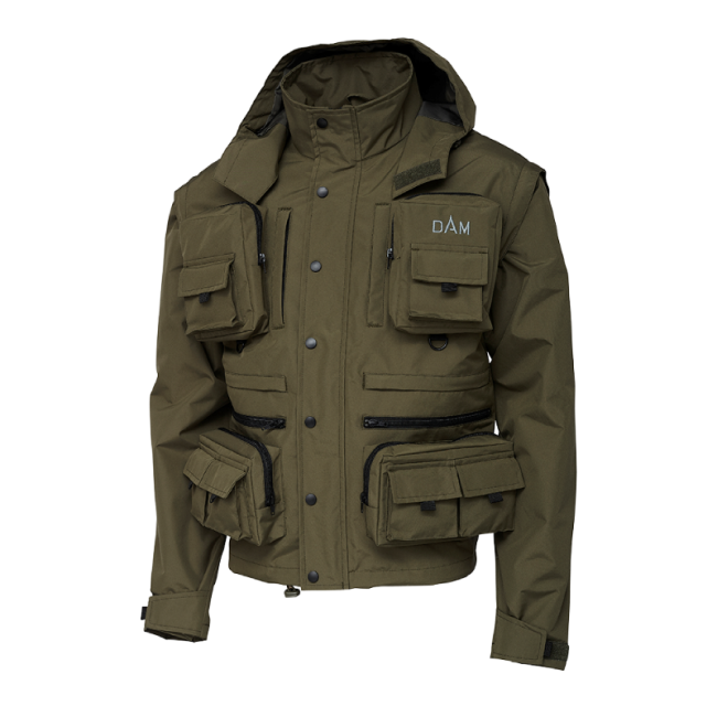 DAM Ontario / Iconic Waterproof Fly Fishing Jacket / Vest
