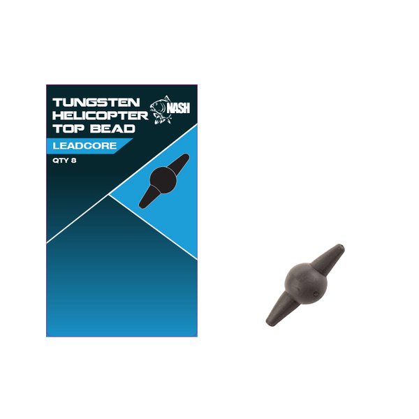 Nash Tungsten Leadcore Chod and Helicopter Safe Top Bead - Fishing Rig Beads
