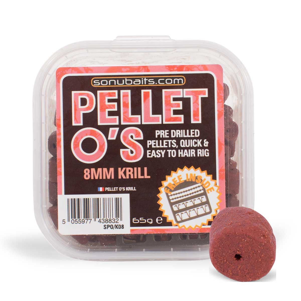 Sonubaits Pellet O's Hookbaits - Hookable Fishing Pellets