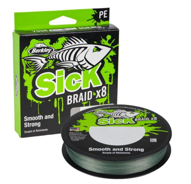 Berkley Sick Braid x8 - Braided Fishing Line