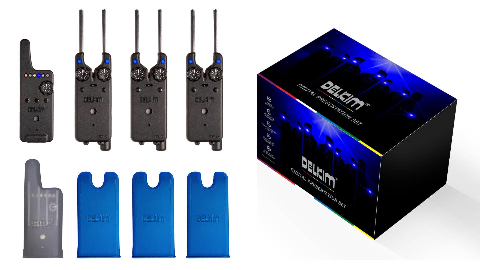 Delkim Txi-D Digital Presentation Sets - Fishing Bite Alarm Sets