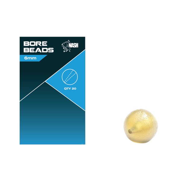 Nash Soft Taper Bore Bead - Carp Rig Beads