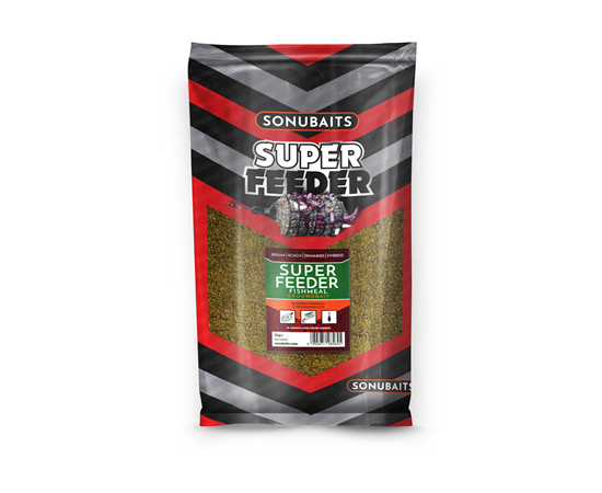 Sonubaits Super Feeder Fishmeal Groundbait - Coarse Fishing Bait