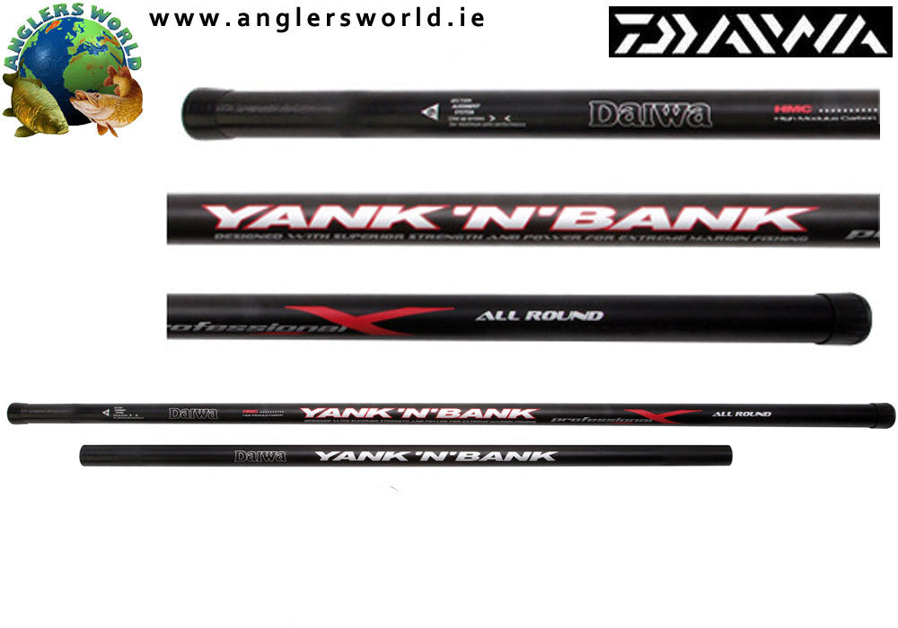 New Daiwa Yank n Bank Pro-X 11m Pole
