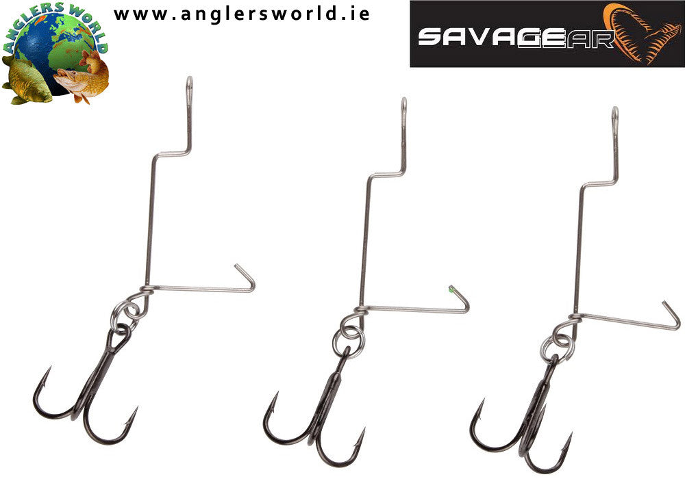 Savage Gear 4Play Offset Trebles - Anglers World