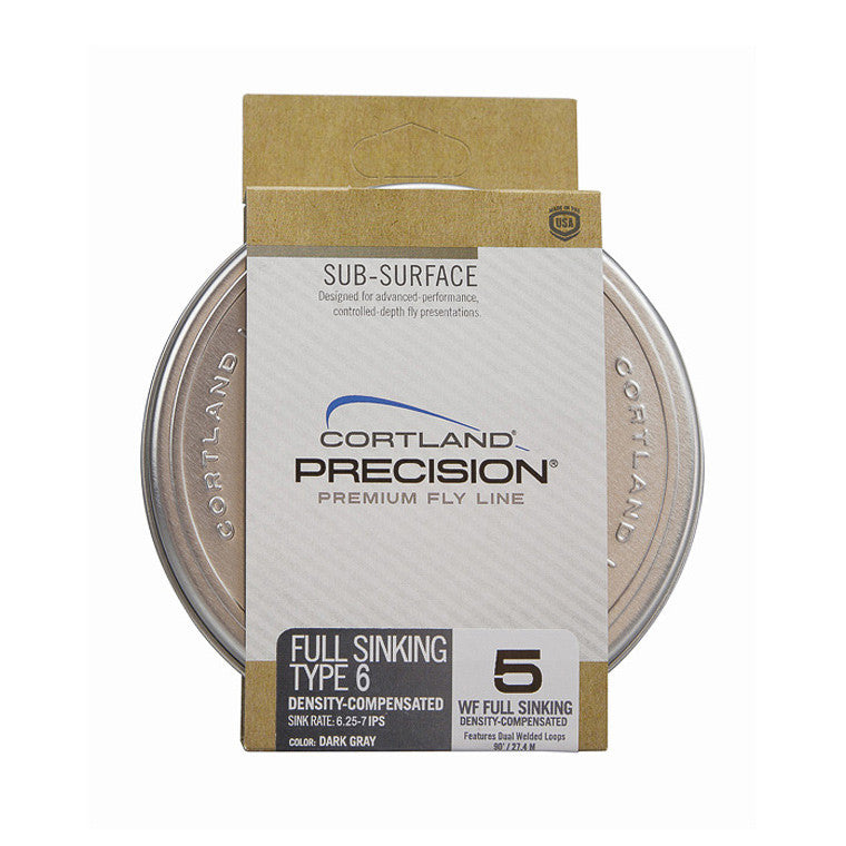 Cortland Precision Density Full Sinking Type 6 Fly Line