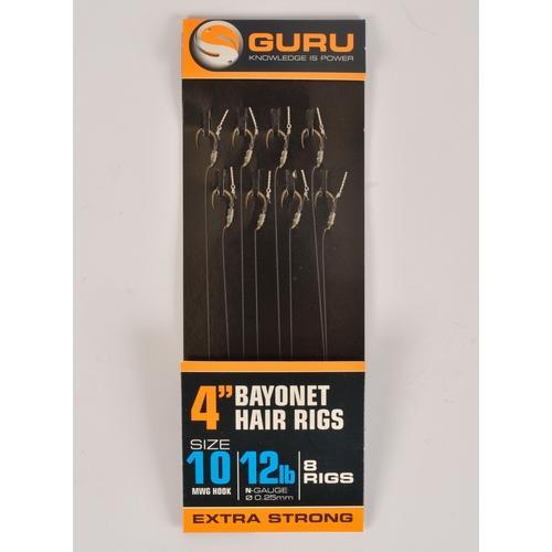 Guru 4" Bayonet Hair Rigs
