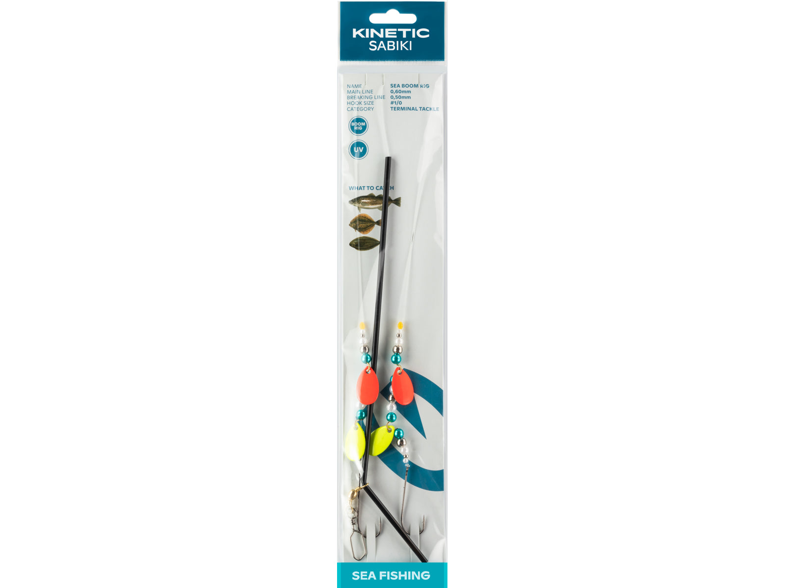 Kinetic Sabiki Sea Boom Rig