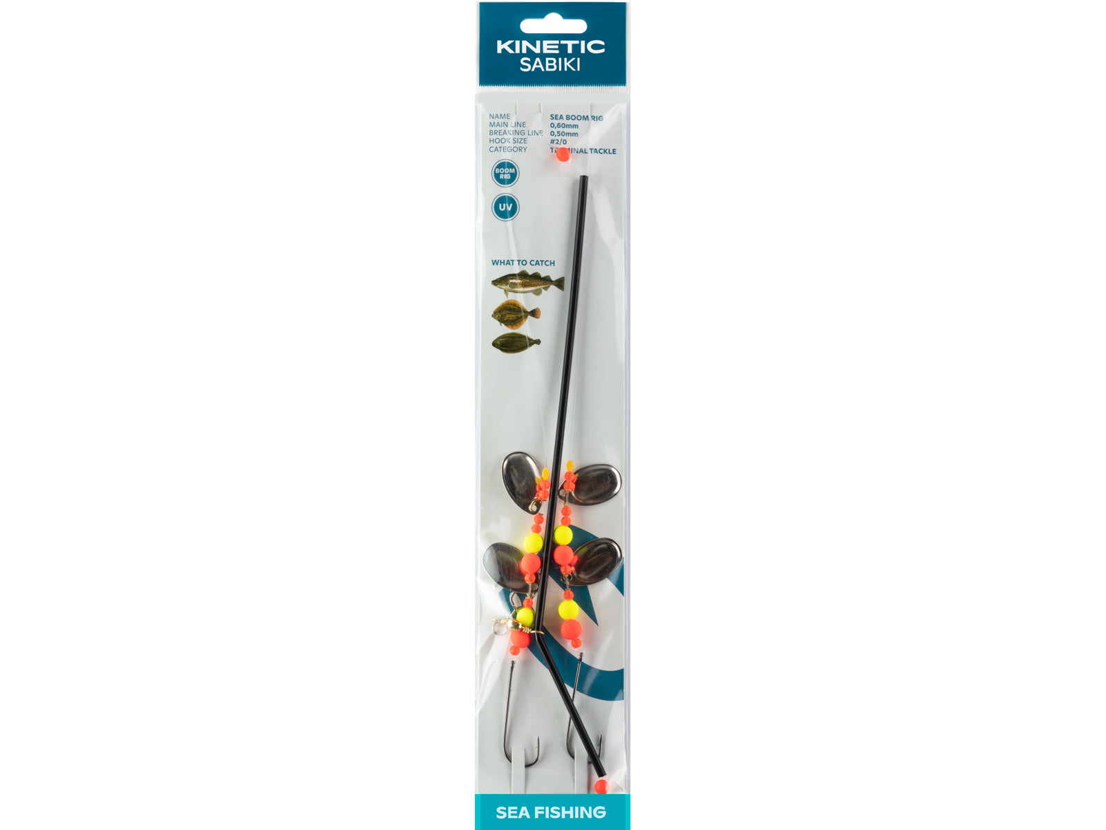 Kinetic Sabiki Sea Boom Rig
