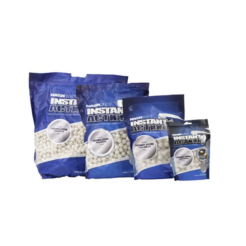 Nash Bait Coconut Crème Boilies - Carp Bait - Anglers World
