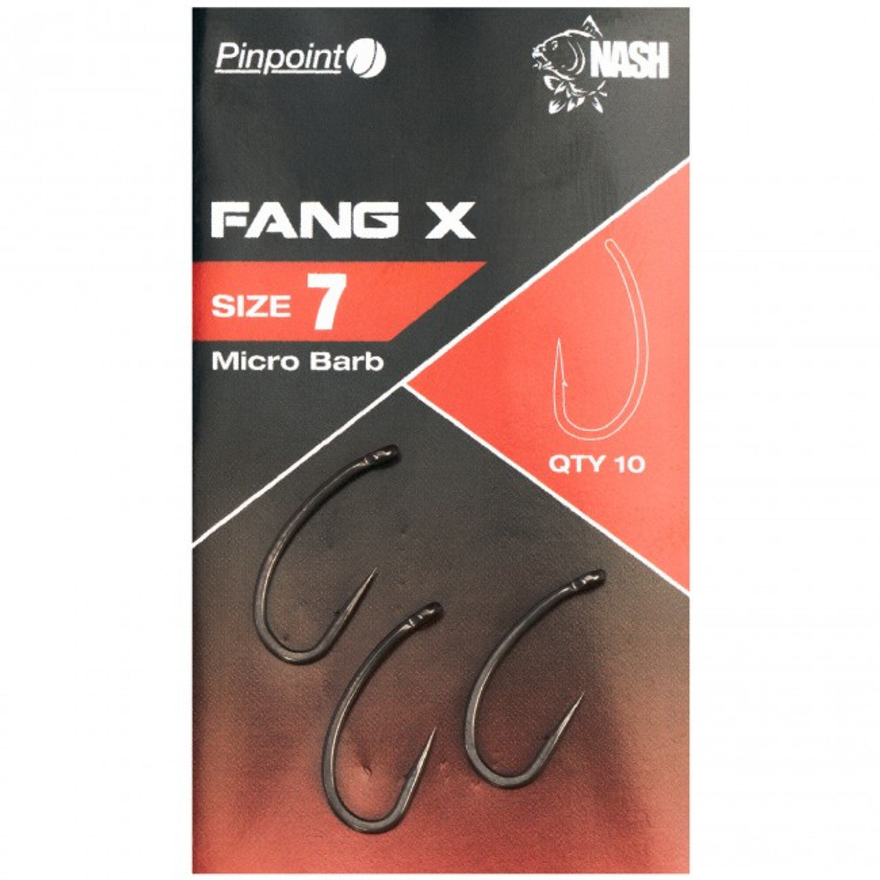 Nash Fang X - Carp Fishing Hooks