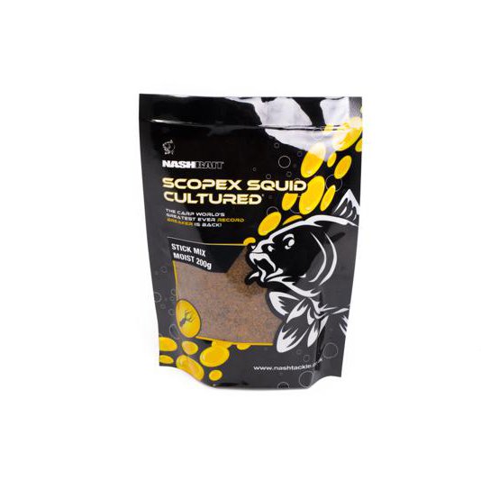 Nashbait Scopex Squid Cultured Stick Mix - Carp Fishing Bait