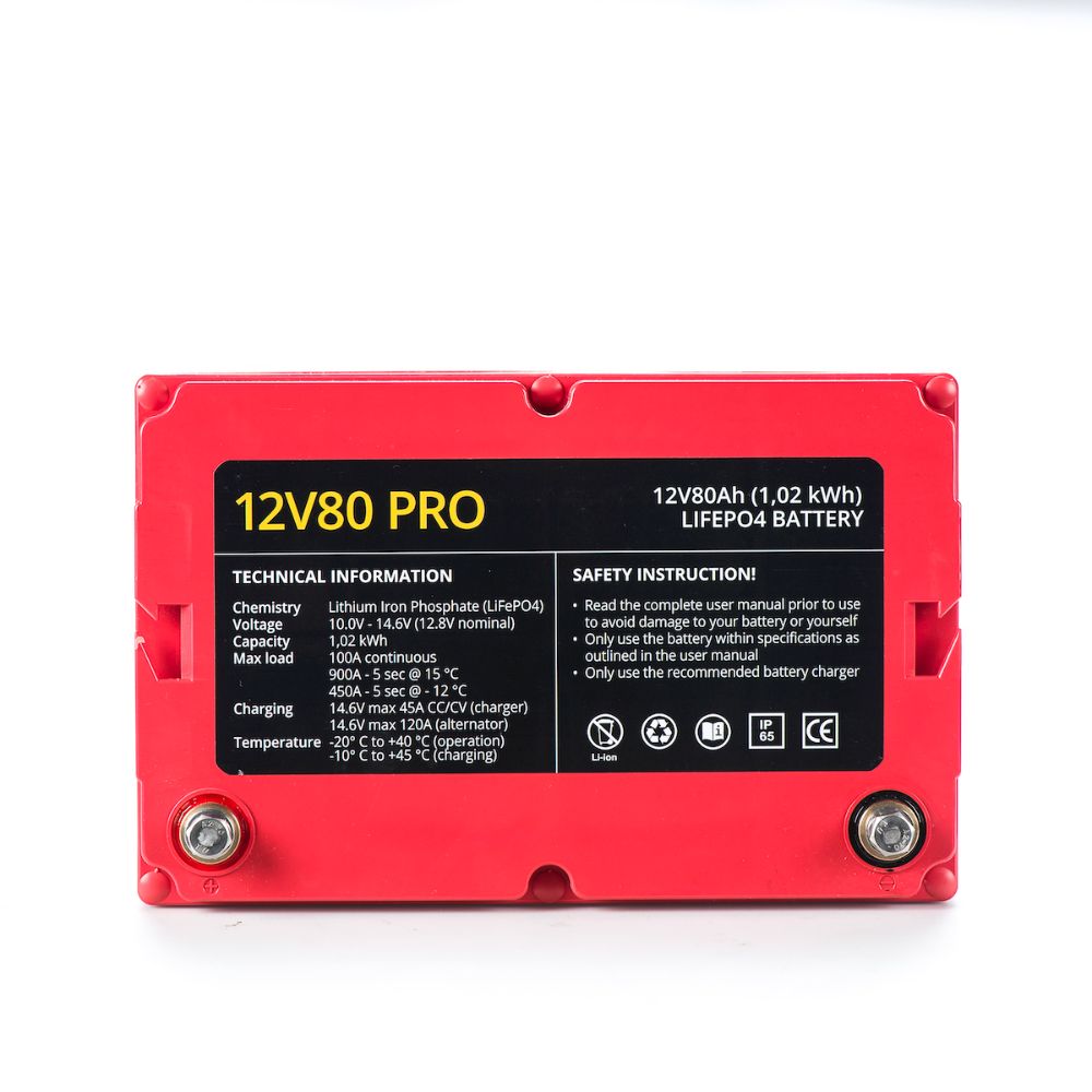 Rebelcell 12V80 Pro Lithium Battery