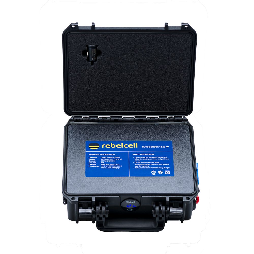 Rebelcell Outdoorbox - Portable Power Source