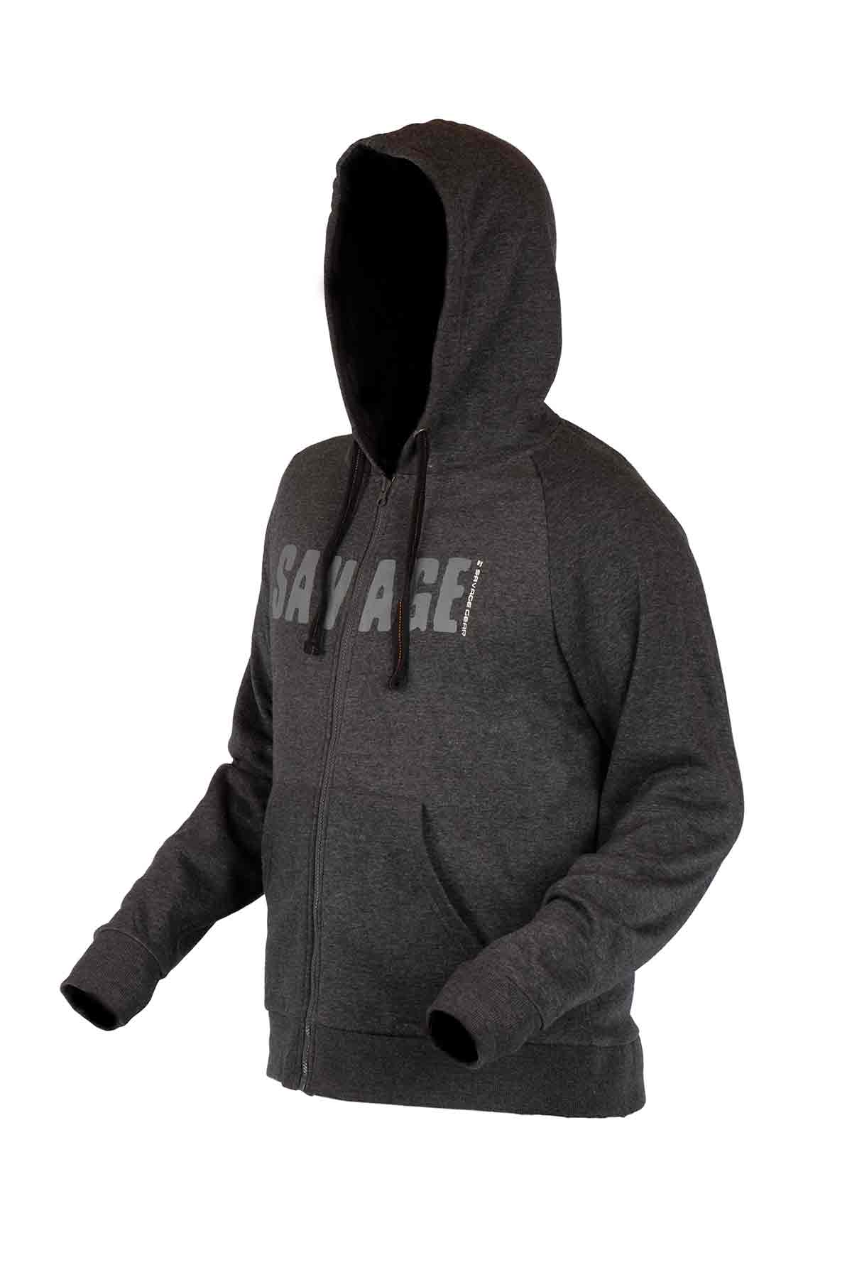 savage gear hoodie Savage Gear Simply Savage Zip Hoodie – Anglers World