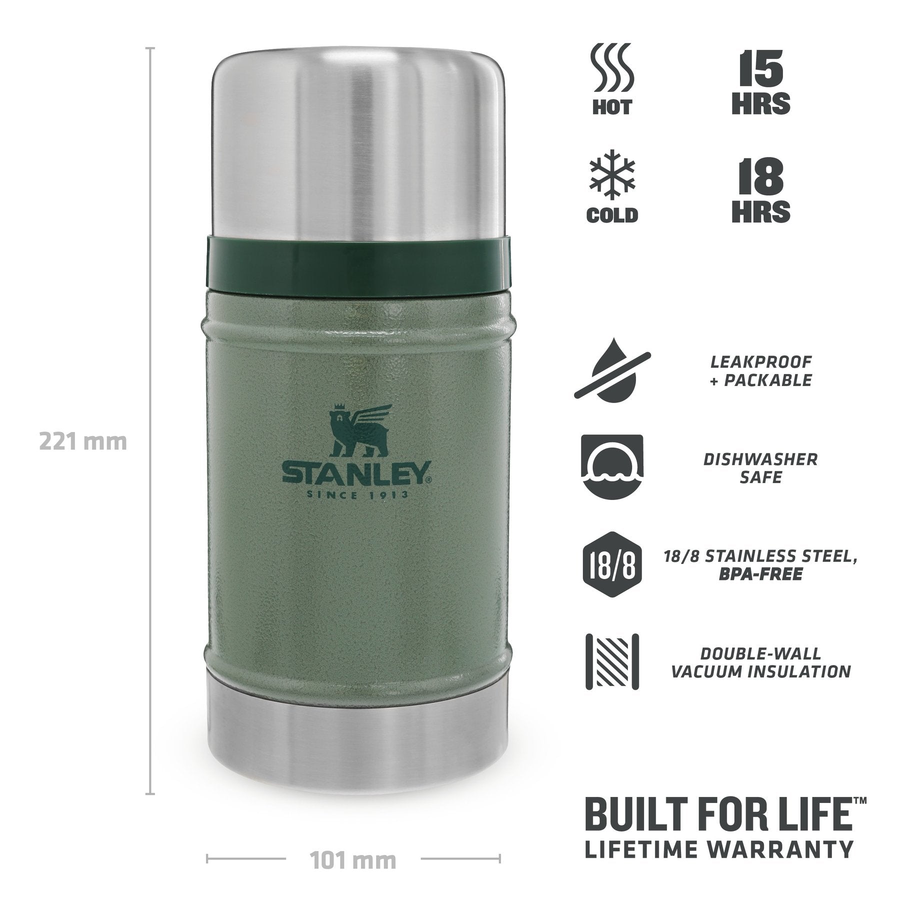 Stanley Legendary Classic Vacuum Food Jar 0.7 L