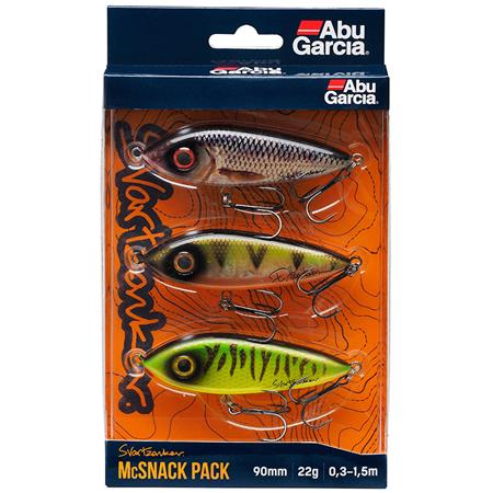 Abu Garcia Svartzonker McSnack Pack 3 Pack - Predator Lures