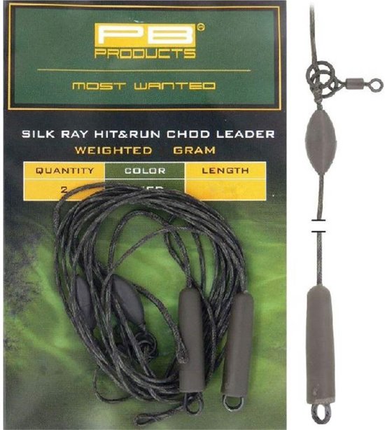 PB Products Silk Ray Hit & Run Chod Leader