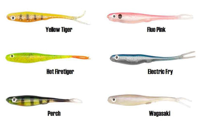 Berkley URBN Hollow Belly V-Tail - 5 pack