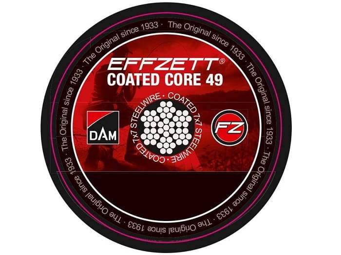 DAM Effzett Coated Core49 Steel Trace 10m / 20kg