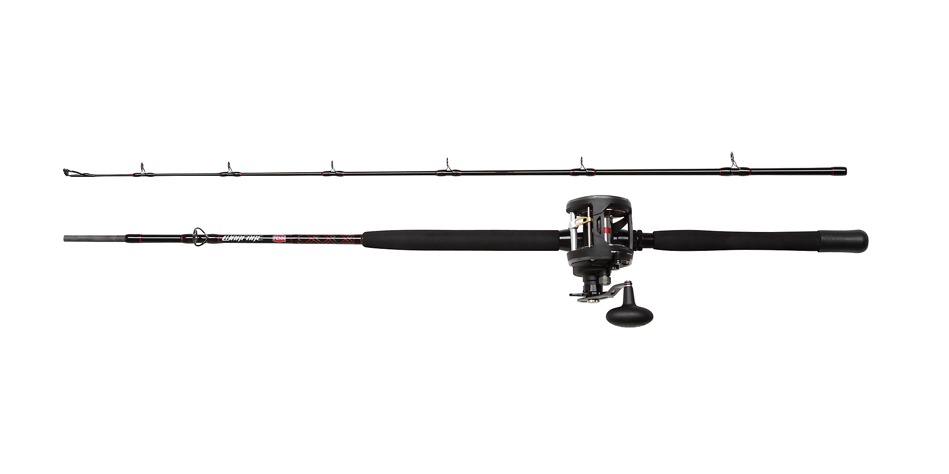 PENN® WARFARE Boat Rod Combo 30LWLH (Left Hand Wind)