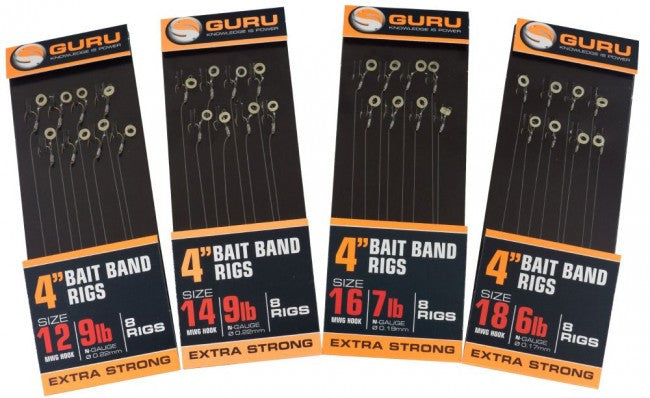 Guru 4" Bait Band Rigs
