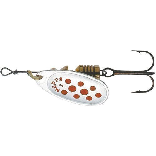 Mepps Comet Silver & Red Dot Spinners