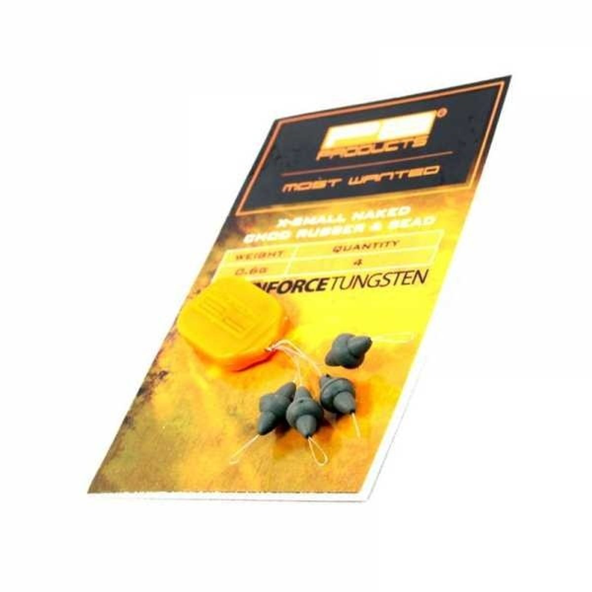 PB Products Downforce Tungsten Naked Chod Rubber & Bead