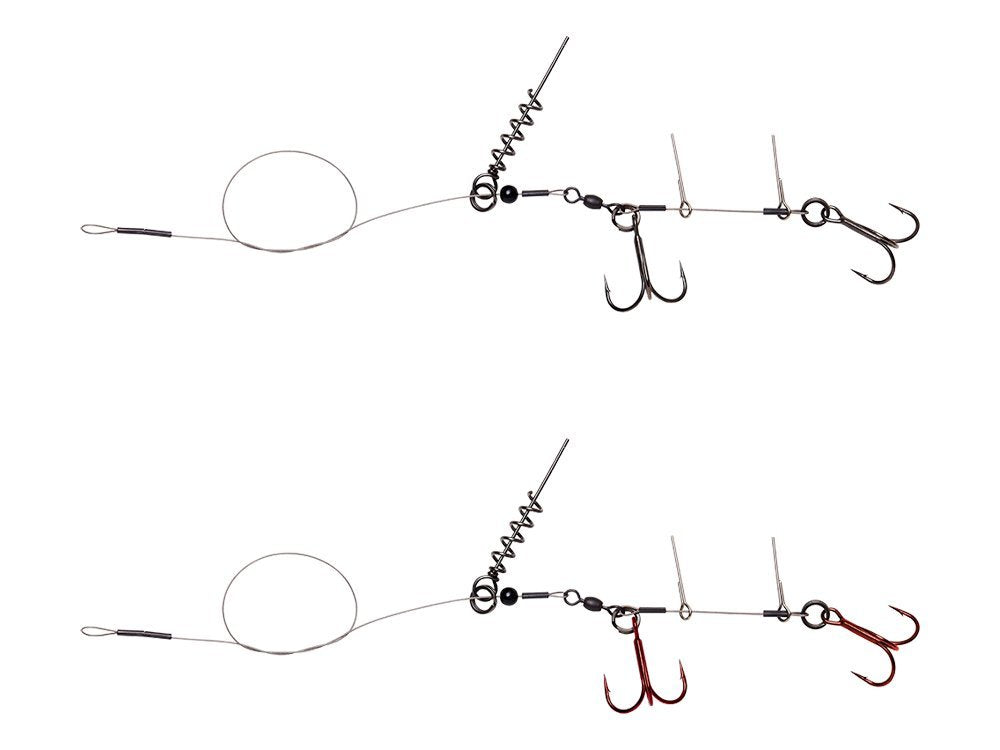 Savage Gear Linethru Corkscrew Rig 2pc