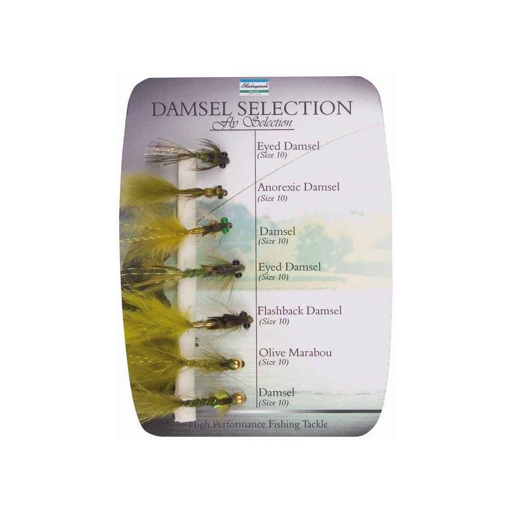 Shakespeare Sigma Damsel Fly Selectionj