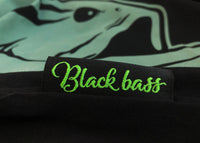 T-shirt Black Bass Mania