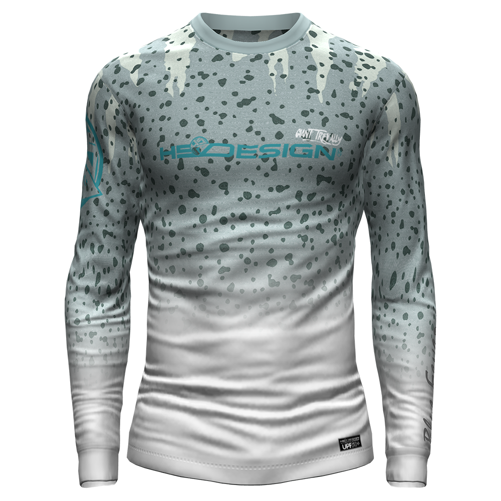 Long sleeve performance t-shirt Giant Trevally