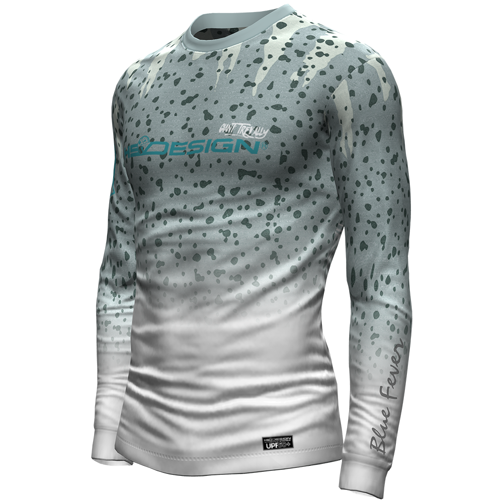 Long sleeve performance t-shirt Giant Trevally
