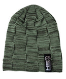 Green beanie HSD with fur