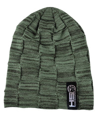 Green beanie HSD with fur