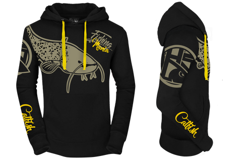Hoodie Fishing Mania CatFish - Hoodies - Anglers World