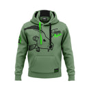 Hoodie Carpfishing Mania green