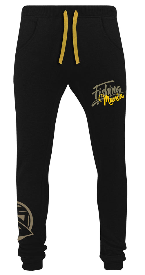 Jogpant Fishing Mania yellow - Joggers - Anglers World