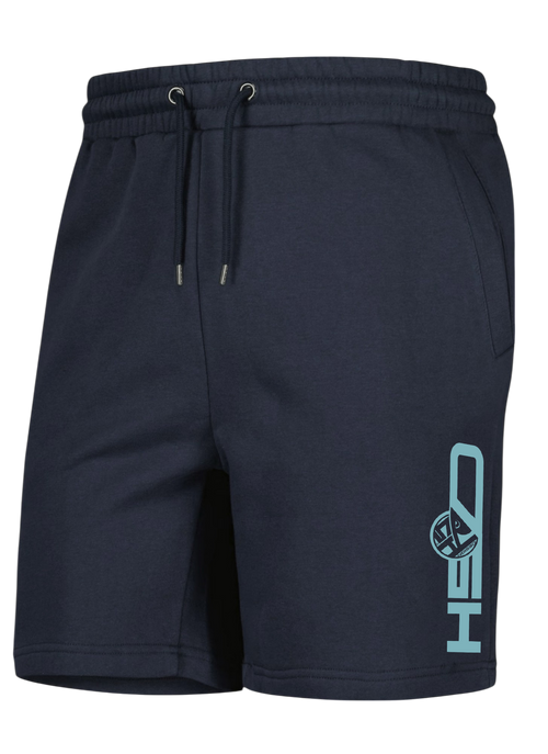Short blue HSD with logo sky blue