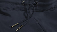 Short blue HSD with logo sky blue