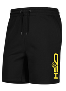 Short black HSD with logo yellow