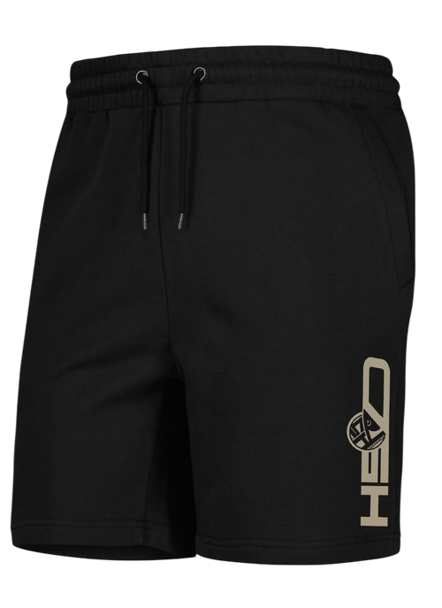 Short black HSD with logo brown