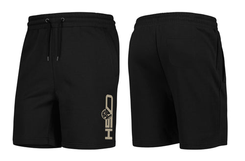 Short black HSD with logo brown